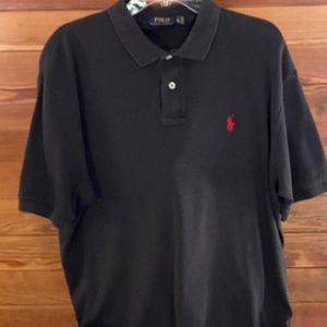 POLO Ralph Lauren Black polo shirt XL